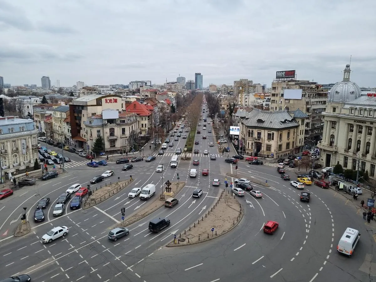 Golden Studio- Panoramic View With Terrace Bucharest